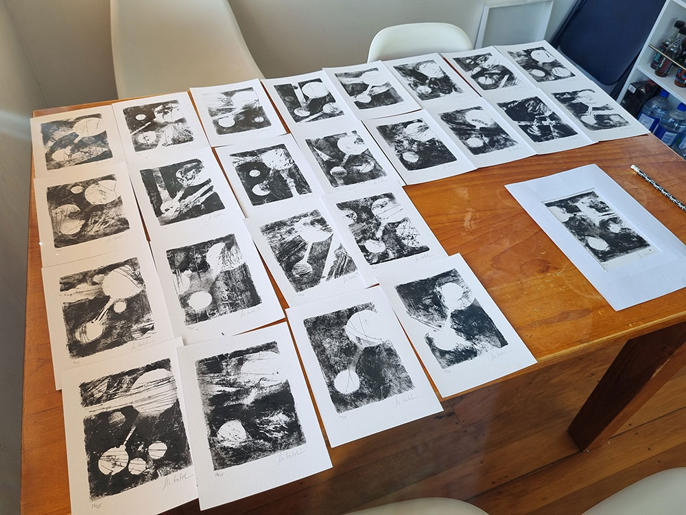 Kurzschluss monoprint process #03